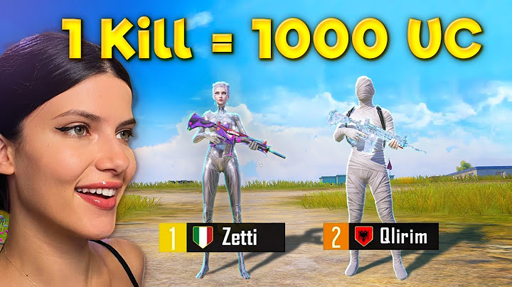1000 UC per Kill to My Teammate🥵