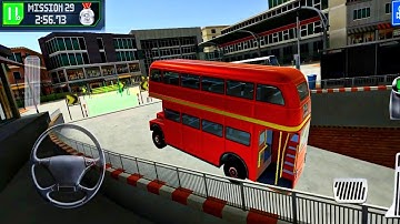 Bus Station : Learn to Drive | Double Decker Bus Driving - Android Gameplay