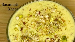 Basmati Rice Kheer Kheer Recipe Perfect Kheer Recipe Rice Kheer House Of Recipes
