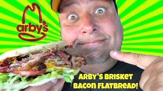 Arby's® Brisket Bacon Flatbread REVIEW!!