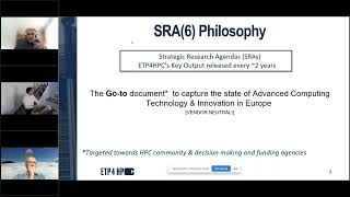 ETP4HPC Webinar -  Introduction to SRA 6 / System Architecture - 10/01/2025