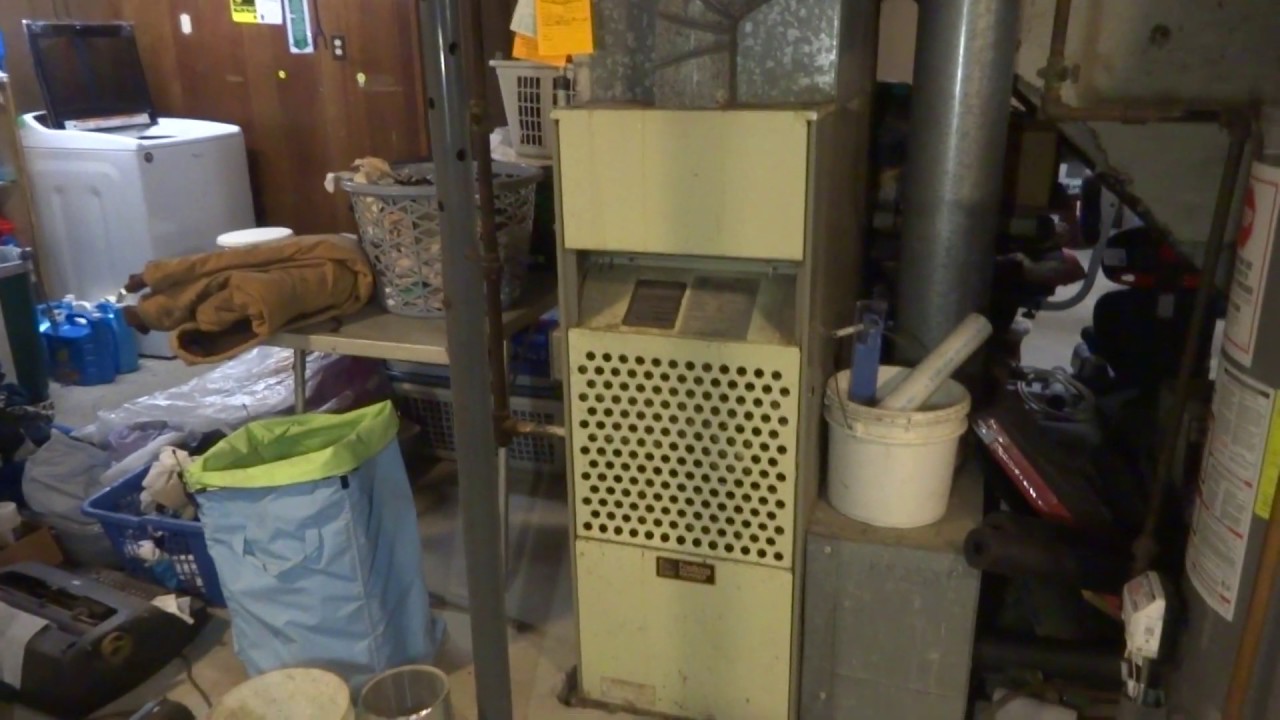 OLD GAS FURNACE NOT HEATING HOME YouTube