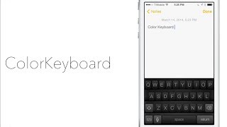 Color Keyboard for iOS 7 screenshot 4