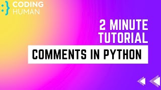 Comment in Python 🚀