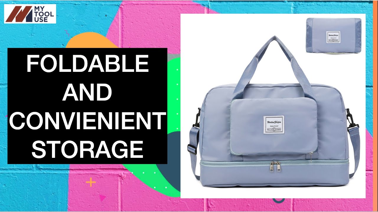 duffel bag - packing light and minimal with a weekender bag | pack with me