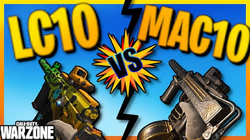 MAC 10 vs LC10 Comparison! The BEST SMG in Warzone? (BEST Attachments, Stats & Recoil Pattern)