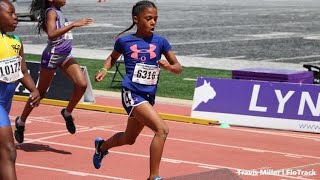 9-Year-Old Destyni Devine Breaks 200m Record
