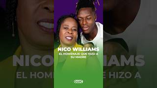El homenaje de NICO WILLIAMS a su mamá
