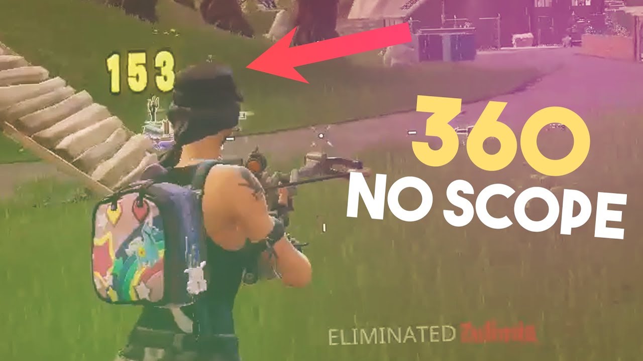360 NO-SCOPE MED CROSSBOW - FORTNITE PÅ SVENSKA! (STREAM HIGHLIGHT
