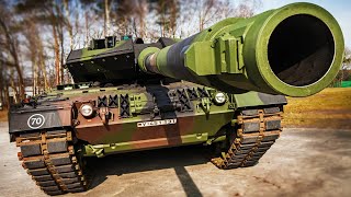 【德國豹2系列坦克】比肩美國M1A2的豹2A7V！ 世界最强大的坦克家族！ 效能不遜色俄制T-14坦克！