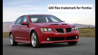 GM trademarks Pontiac for hubcaps