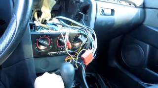 Match Highlights How to run a rear facing usb or aux cord through your mazda 3 2006