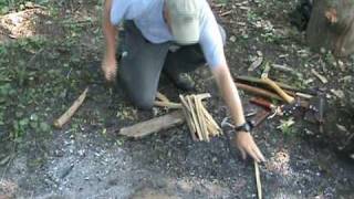 Skills Challenge The One Stick Fire
I have mentioned this little skill test before on BushcraftUSA.com and have been asked to demonstrate it. Skills Challenge The One Stick Fire