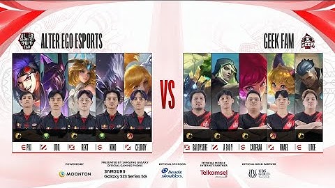 AE vs GEEK - Game 1 - MPL ID S12 | Regular Season Day 3 Week 2 | English