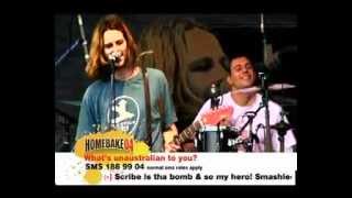 POWDERFINGER - 'Pick You Up'  Live at Homebake Festival 1996 (Courtesy Channel V)