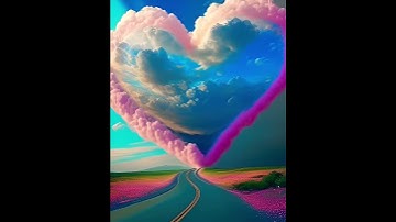 Why Everyone is Talking About beautiful heart shaped cloud #shorts