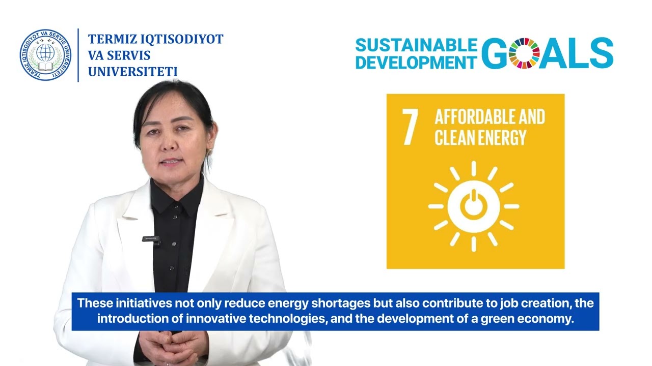 SDG 7 | Affordable and Clean Energy