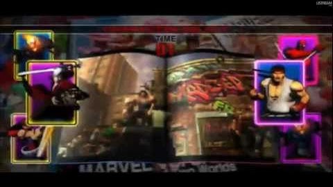 Ultimate Marvel vs Capcom 3 Gameplay - SDCC 2011 (Part 1 of 21)