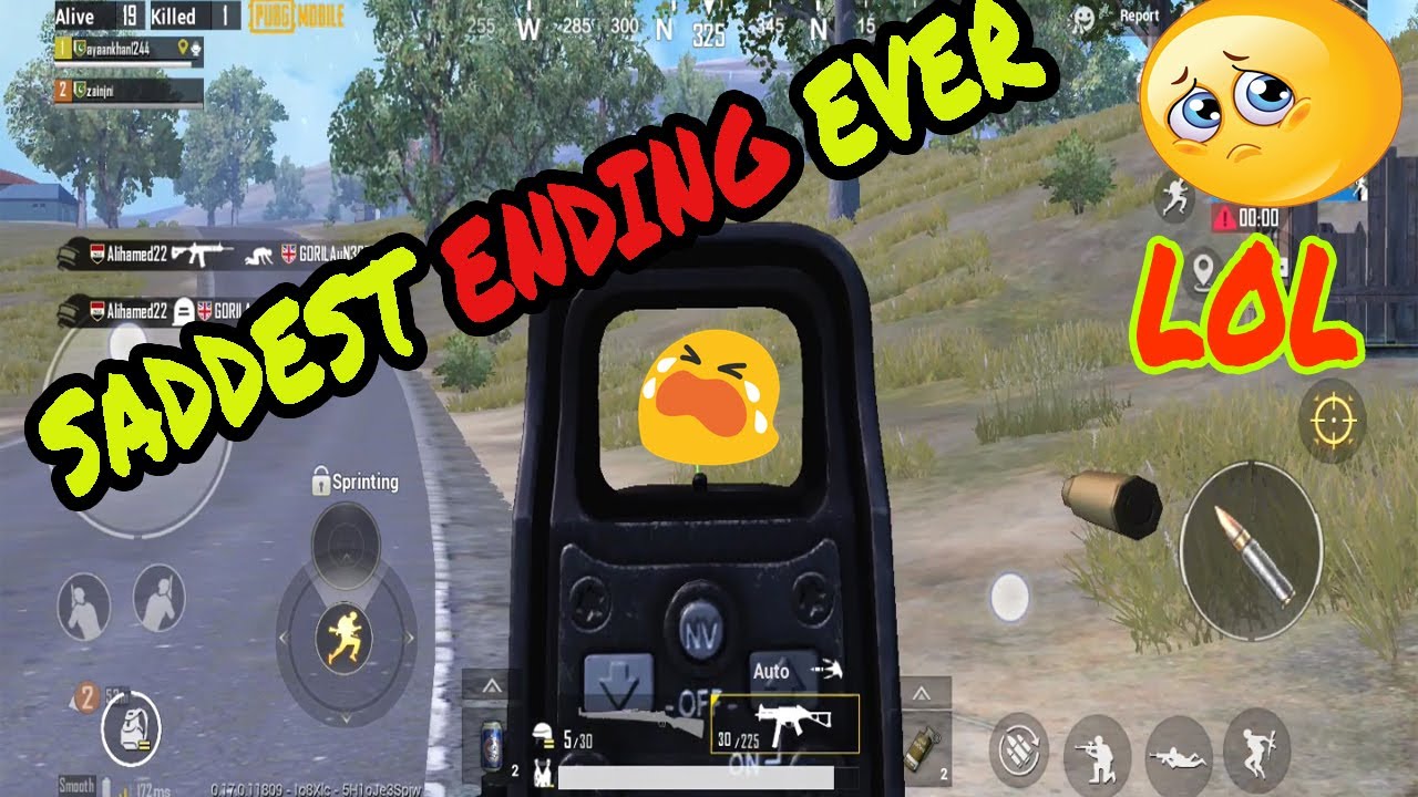 PUBG MOBILE |AMAZING TRIO MATCH WITH SAD ENDING - YouTube