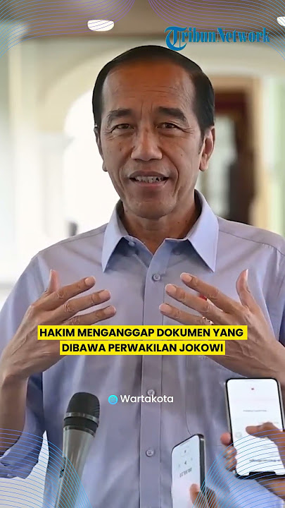Inilah Hasil Sidang Gugatan Habib Rizieq kepada Jokowi soal Kebohongan