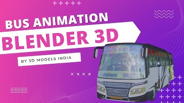 BUS 3D MODEL ANIMATION