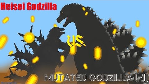 Heisei Godzilla VS. Mutated Godzilla (-1) | Godzilla | StickNodes Full Animation