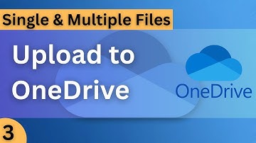 How to Upload Files & Folders to OneDrive (Easy & Fast!)