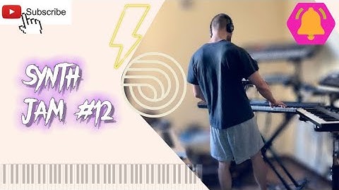 Synth Jam #12 #synthwave #dawless #synths #synthpop #retrowave #korgwavestate #moog #roland #arturia