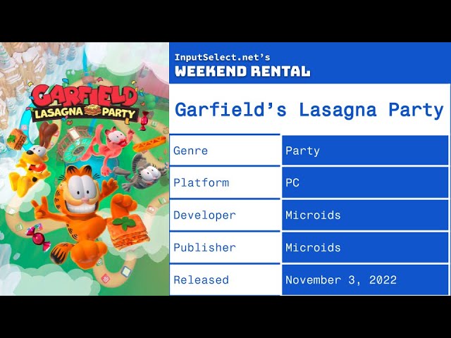 Garfield Lasagna Party: jogo estilo Mario Party do famoso gato laranja  chega em novembro