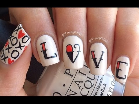 Fall In Love With Our Fav Valentine's Day Inspired Nail Art