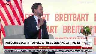 WATCH: VP Vance Fireside Chat With Breitbart’s Matt Boyle at the Andrew Mellon Auditorium - 11/20/25