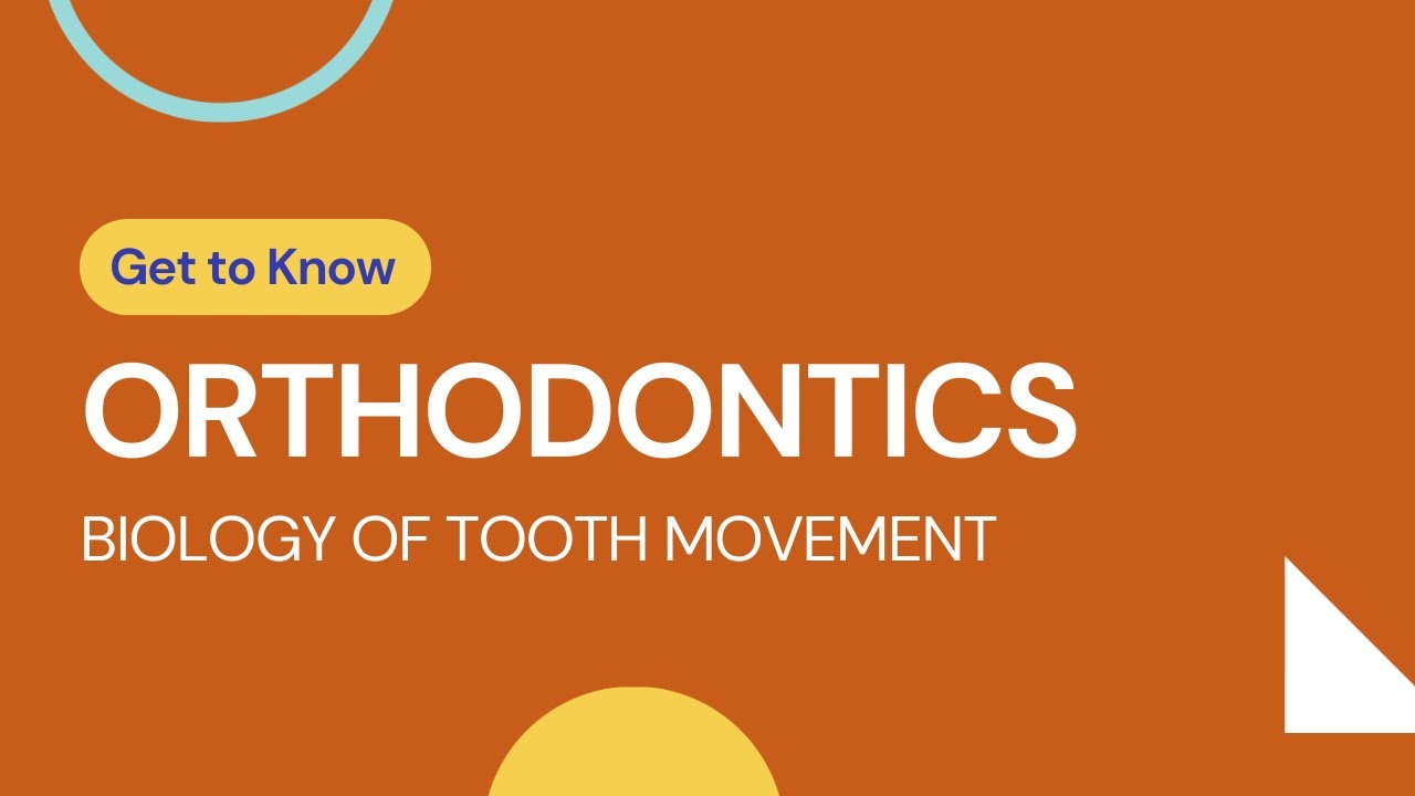 Orthodontics Biology Of Tooth Movement YouTube