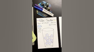 Track your Water intake with Smart Notebook | Smart Notebook Vs Regular notebook