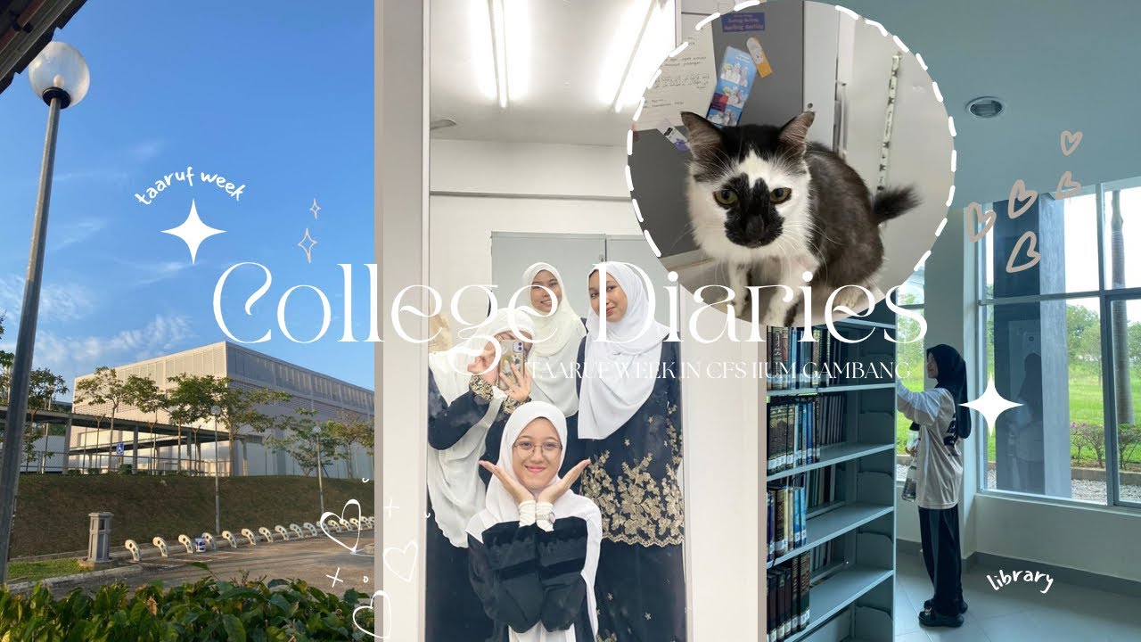 UNI LIFE | Taaruf Week at CFS IIUM, room tour, placement test, officially an uni student, new friend