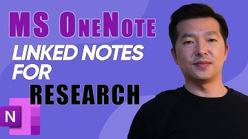 How to use linked notes in OneNote for research