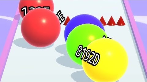 Ball Run 2048 | Infinity High Score  - All Levels Gameplay Android, iOS - BIG NEW APK UPDATE 5GHG