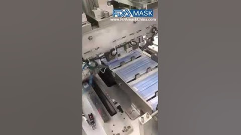 Semi automatic ear loop inner outer welding machine ultrasonice welder equipment working video