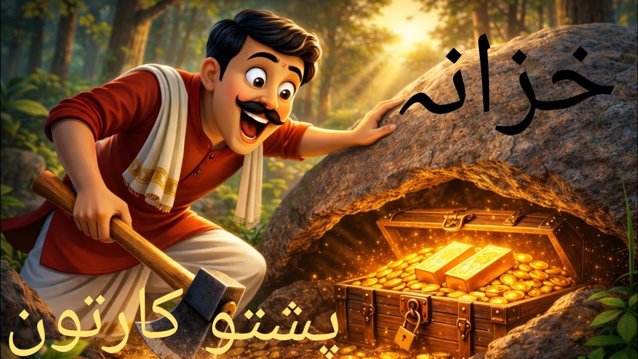 Pashto cartoon video, cartoon story 