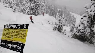 Skiing Hole in the wall at Winter Park! (DOUBLE-BLACK DIAMOND)