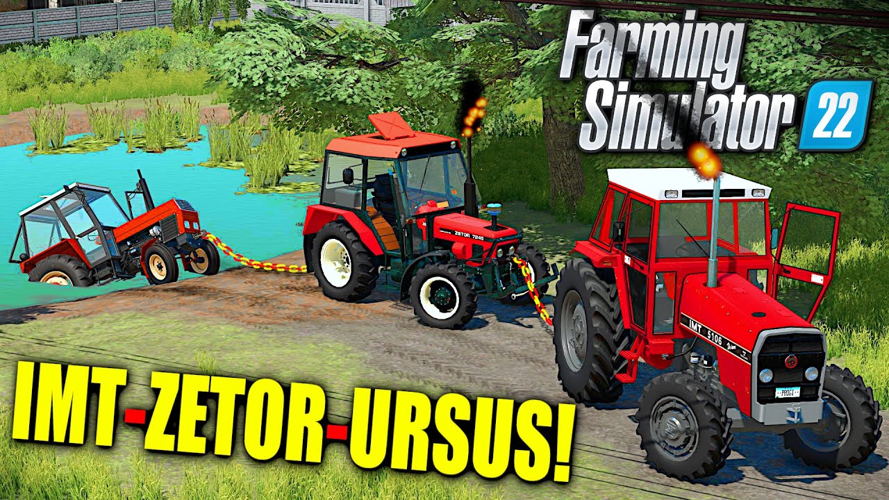 URSUS PRONAŠLI U JEZERU, vučem ga sa IMT & ZETOROM ! StaraFarma Ep74