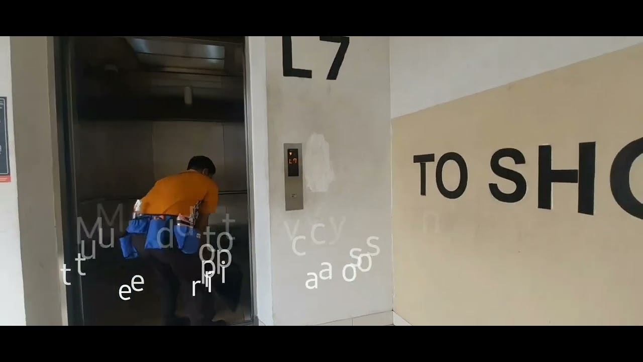 Sigma Traction Elevator Summarecon Mall Serpong SMS 2 Parking Lot.