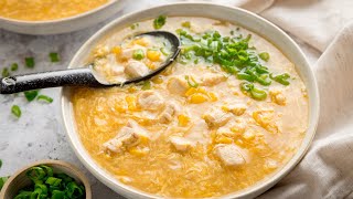 The key to perfect Chicken & Sweetcorn Soup that's in 20 Minutes