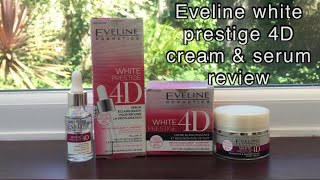 Best face whitening beauty cream’s and serum’s review: Eveline white prestige 4D cream & serum