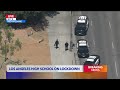Los Angeles High School locked down during search for armed juvenile