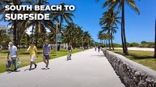Miami Bike Ride : South Beach to Surfside via Boardwalk in July 2022