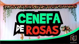 CENEFA DE ROSAS CASERO 😱 ...... / Manos a la obra