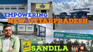 Har Badi Se Badi Industry🏭Aj Yha Apna Setup Daal Rahi-Sandila Industrial Complex 🏗️💥New India🇮🇳