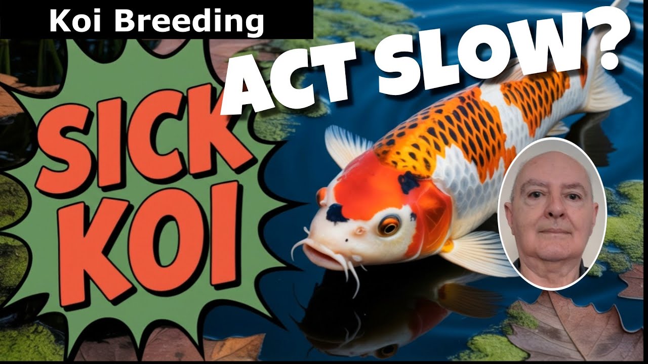 Заболели карпы кои? Попробуйте эти 3 простых способа!