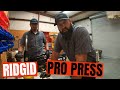 RIDGID PRO PRESS VS  SOLDERING