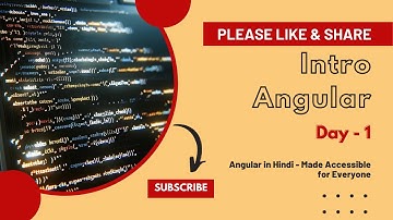Intro Angular - Day 1